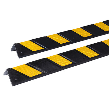 者也反光橡胶防撞警示条停车场地下室车库交通标志轮廓标直角护墙角