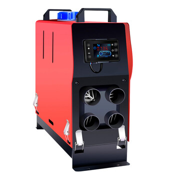 柴油暖风机柴暖家用一体机24v驻车加热器12v燃油车载汽车取暖器 红黑