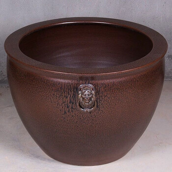 瓷小奴-景德镇陶瓷鱼缸1米大水缸瓷缸睡莲缸大荷花缸碗莲盆养乌龟缸