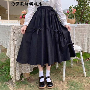 服饰内衣>女装>半身裙>君瑞思>君瑞思初中下半身裙子高中生韩版黑色