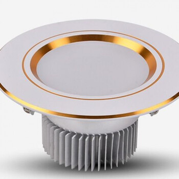 高品质led射灯led筒灯天花孔灯开孔7公分嵌入式三色变光洞灯过道客厅