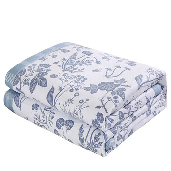 皮尔卡丹(pierre cardin)全棉纯棉100棉印花夏被 春秋夏凉被 空调被