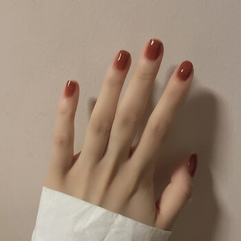 orange指甲油2021春夏新色网红款显白免烤快干无味女可用南瓜色c03