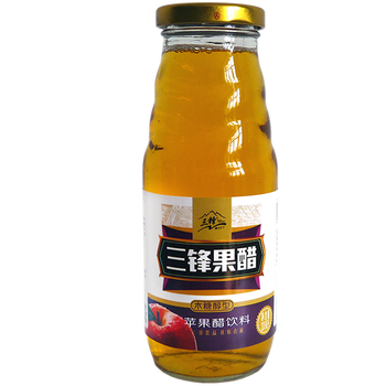 三锋 苹果醋饮料 整箱320*12瓶装果醋醋饮料果醋果汁饮品多地 苹果味