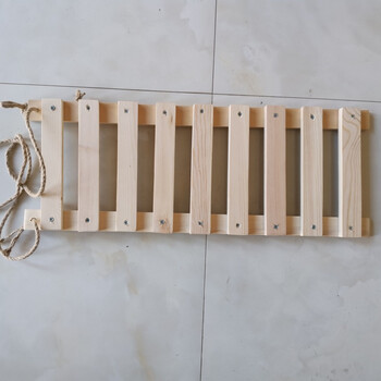 睡鲨实木猫绳梯 猫爬架自制diy配件梯子猫窝软梯猫吊桥猫咪可订做直销