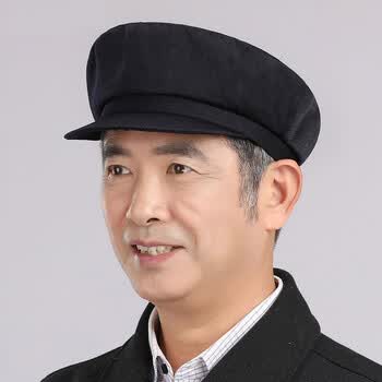 米可杉中老年人帽子男爸爸鸭舌帽春秋前进帽薄老人男士爷爷春夏休闲保