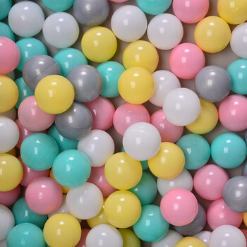 儿童海洋球批发加厚宝宝波波球室内家用婴儿彩色球球池球类玩具 5.