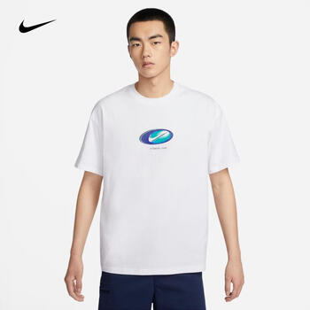耐克(nike)男子滑板t恤 sb dx9461-100 s