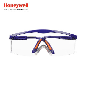 霍尼韦尔（honeywell）S200A 防雾款   蓝色镜框防雾眼镜现货护目镜 10副/盒 100100