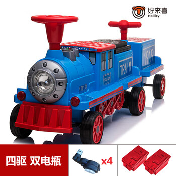 星辉(rastar)星辉好来喜小火车儿童电动车四轮男女宝宝童车儿童可坐人