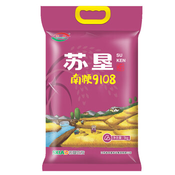 苏垦南粳9108 大米5kg 香稻粳米 软香米10斤装