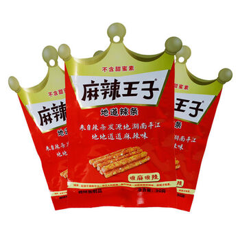 辣条玉峰面筋小吃麻辣零食便宜90g儿时怀旧湖南特产网红麻辣王子90g8
