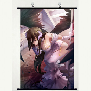 overlord不死者骨王雅儿贝德夏提雅动漫卷轴挂画海报周边由子e款50x75