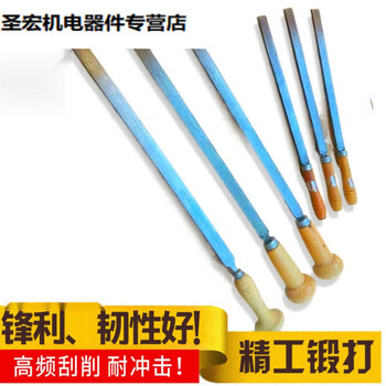 机床导轨铲刀平面刮刀镶钨钢合金刮研刀平板钳工维修刮削刀500mm 三爪刮刀6寸【图片 价格 品牌 报价】-京东