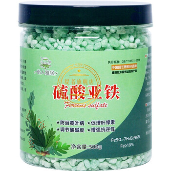 劲胜 Jin Sheng 茶花花肥硫酸亚铁花肥料喜酸植物米兰栀子花茶花杜鹃桂花水溶肥防黄叶家用硫酸亚铁500g 量勺 图片价格品牌报价 京东
