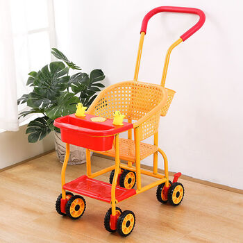 婴儿仿藤手推车藤椅宝宝轻便推车夏季八轮儿童车新款通风易洗推车 d60