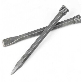 扁凿錾子特钢硬破石器石凿子钻子手工钎子尖凿占子扁头钢扁平 石工凿
