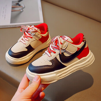 宿颂安踏踏女童鞋子秋季防滑儿童运动鞋软底女孩百搭板鞋休耐克尅