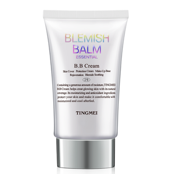 婷美bb霜遮瑕女白BB遮瑕隔离遮盖斑点持久不脱妆隔离官方化妆品店 单只装亮肤2号