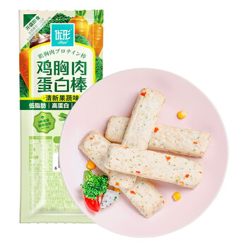 【网友分享
优形即食鸡胸肉蛋白棒高蛋低脂代餐小白棒健康轻食 蔬维多60g*12根怎么样值得入手吗？优形即食鸡胸肉蛋白棒高蛋低脂代餐小白棒健康轻食 蔬维多60g*12根怎么样评测质量好不好？
