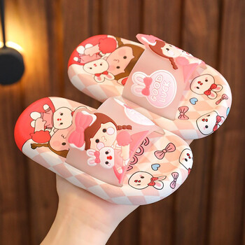 洗澡大童拖鞋913岁卡通可爱女童童鞋夏季浴室拖鞋拖鞋女孩室内公主