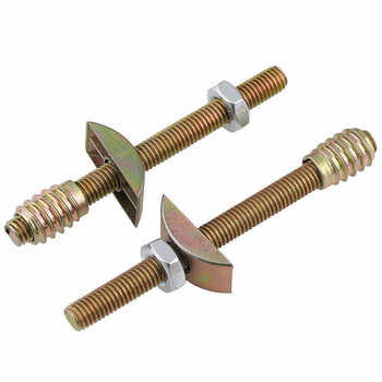 家具五金四合一连接件 床四合一拼装件锤仔螺母螺丝偏心轮配件