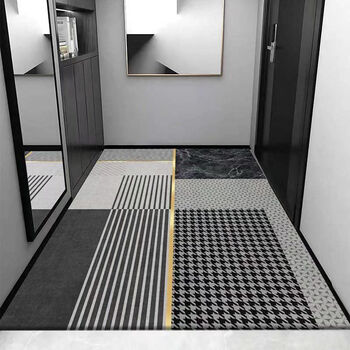 地垫入户门垫轻奢进门家用玄关脚垫防滑垫卫生间浴室门口吸水防滑