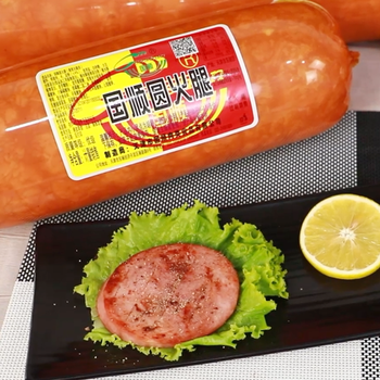 大圆火腿约2350g/根精选猪肉特大号超大即食切片约5斤 圆火腿约2350g*