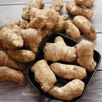 老姜姜母月子姜老姜母农家生姜土姜黄姜大姜蔬菜2斤 3斤 5斤 两年老姜