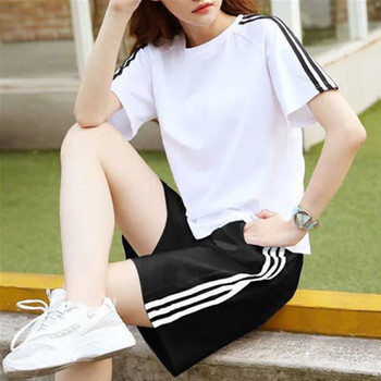 休闲衣裤>天颛>天颛中考体育专用运动服套装初中生男女学生衣服短袖