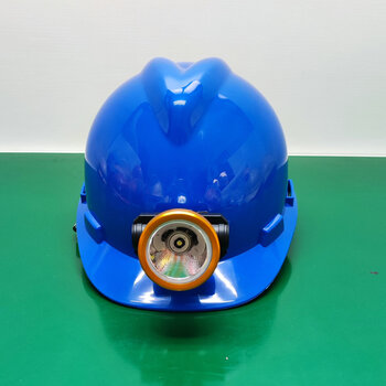 定制适用安全帽头灯带头灯的安全帽led矿工充电头灯工地灯灯t68灯abs