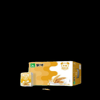 蒙牛早餐奶核桃味麦香味250ml16包整箱麦香早餐奶250ml16盒