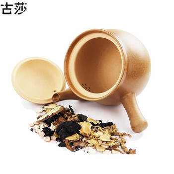 筷创中药砂锅明火中药锅煎药壶家用燃气老式中药罐子无釉传统中式陶土