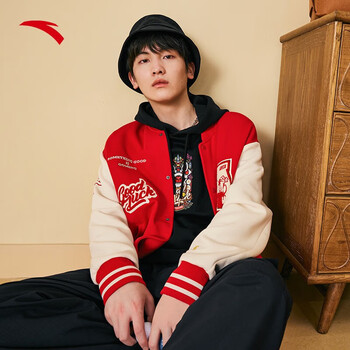 安踏(anta)【王一博同】安踏官网好事发生丨新年夹克外套男女同春