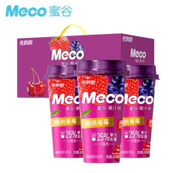 Meco蜜谷果汁茶销售数据分析和评测