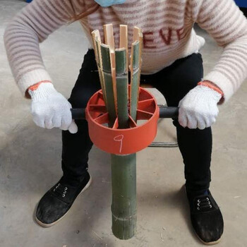 破竹刀竹子加工工具破竹竹子快速开条机劈竹机械破篾工具 9刀【图片 