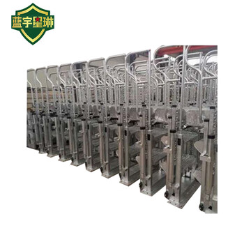 百通 鹤管配件活动梯L=1.73米碳钢镀锌