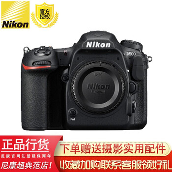 尼康（Nikon） D500 单反数码相机 d500 套机 D500 单机身(无镜头)不赠UV，CPL