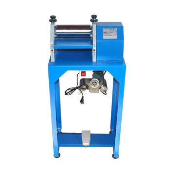 卷边皱褶整理机适合纸张皮类立式电动滚压机皮革制品用合适3mm内厚度