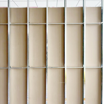 石膏板隔断墙墙轻钢龙骨隔墙吊顶办公室直播间隔音墙矿棉板包安装