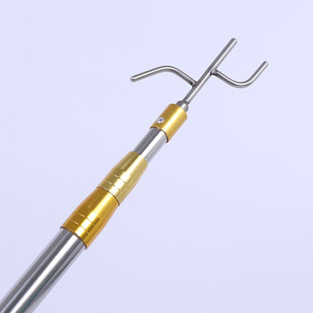 花芊茗便捷多功能挑杆挑线挂杆伸缩挑衣杆钩衣杆子户外高空挑线杆挂衣