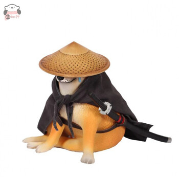 手办 【现货】沙雕 废柴犬cheems套装沙雕柴犬狗狗模玩潮玩gk 武士柴