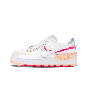 耐克nike女鞋nikeairforce1變色馬卡龍af1空軍一號板鞋dv1364111dv