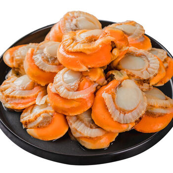 大扇贝肉冷冻元贝肉冻扇贝蒜蓉扇贝贝类冷冻海鲜肉瑶柱生鲜 【特大号