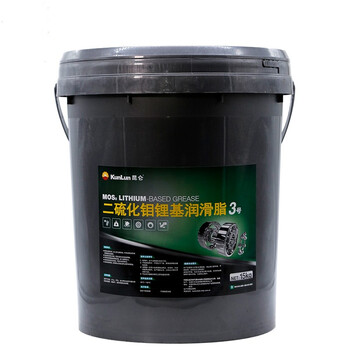 昆仑 kunlun 二硫化钼锂基润滑脂3号 15kg/桶