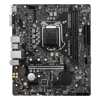 微星msib560mproeproserieslga1200ddr4matx主板