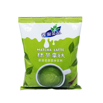 雀巢茶品抹茶拿铁800g袋装 即溶奶茶固体饮料浓醇抹茶粉进口奶源 抹茶
