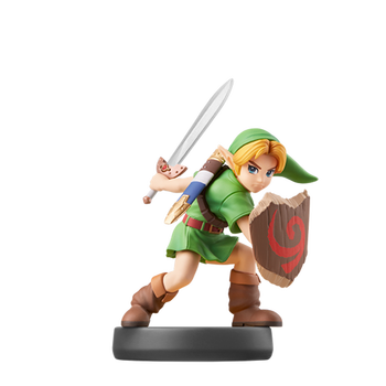 amiibo塞尔达传说 全新手办 四英杰 梦见岛 假面林克 织梦岛 狼 少年