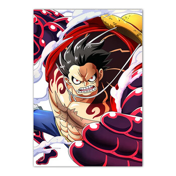 海贼王海报装饰画 one piece海贼王海报通缉令wanted路飞背景墙壁画