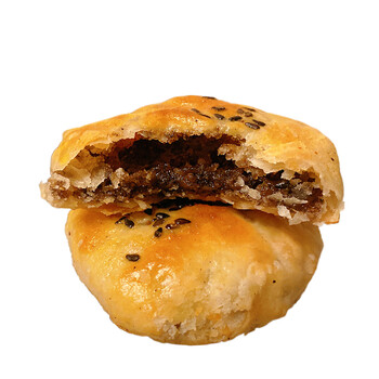 黄石猪油饼400g湖北特产香酥小吃传统手工糕点芝麻夹心馅饼 礼盒装800